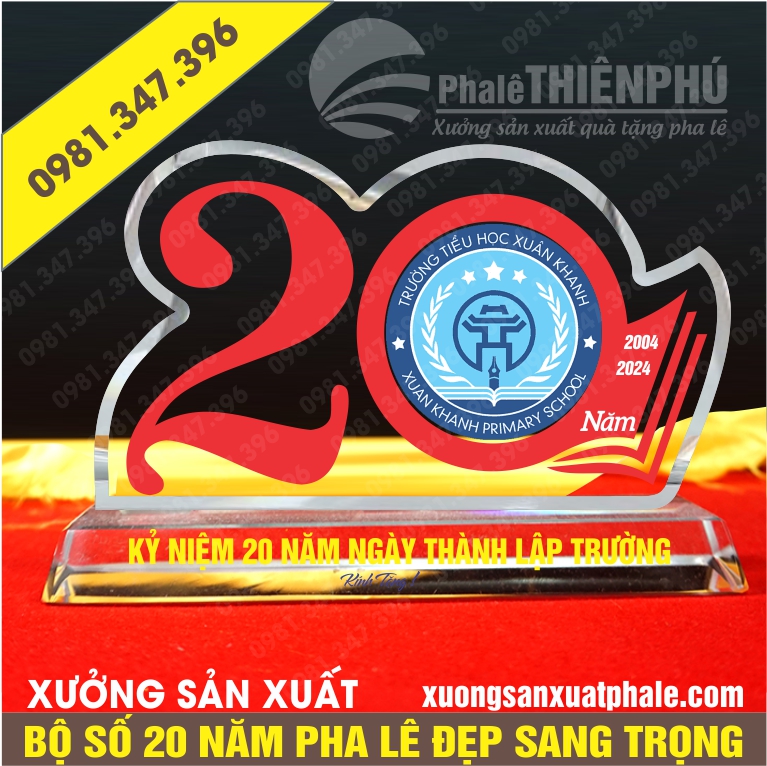 bộ số 20 năm thành lập trường