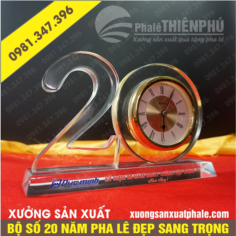 Bộ số 20 năm thành lập công ty loại to