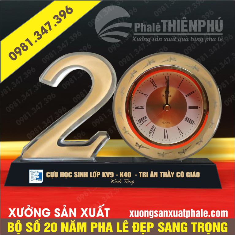 bộ số 20 năm tri ân thầy cô