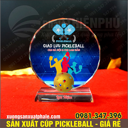 Cúp giải pickleball 02