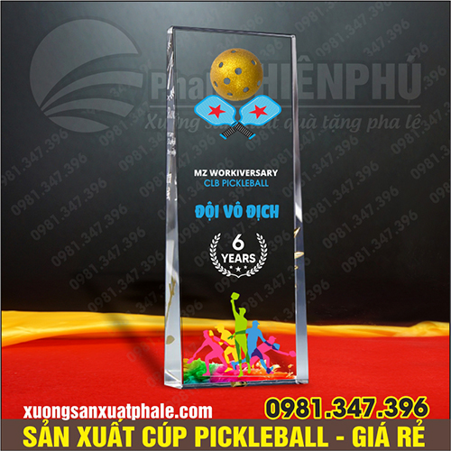 Cúp giải pickleball 04