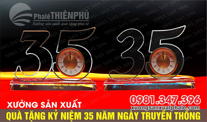 quà tặng kỷ niệm 35 năm thành lập