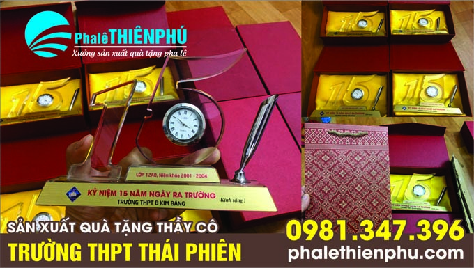 Sản xuất quà tặng họp lớp 