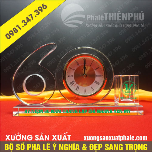Bộ số pha lê 60 năm
