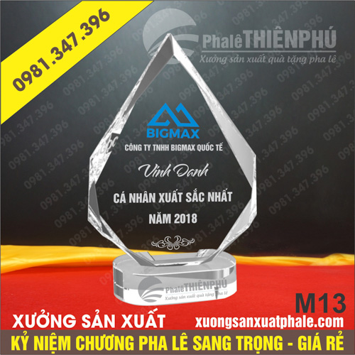 Kỷ niệm chương pha lê 13