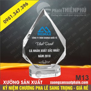 Kỷ niệm chương pha lê 13